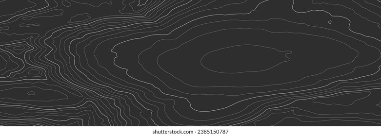 Background of the topographic map. Topographic map lines, contour background. Geographic abstract grid. EPS 10 vector illustration.