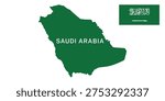 Background topographic map silhouette of Saudi Arabia country
