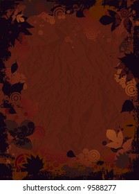 Background of tracing silhouettes, vector illustration