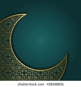 Background with traditional ornament