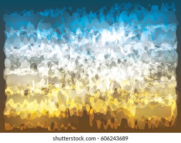 Background with transparent highlighted shapes