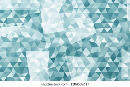 Background Transparent Triangles. Polygonal Design. Vector Illustration. For the Design of your Business Plans, Presentations, Wallpapers