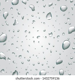 background .Transparent water droplets
Background separated for various tasks - vector