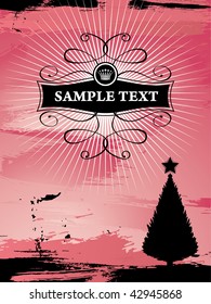 Background with tree