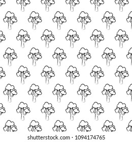 background with trees design