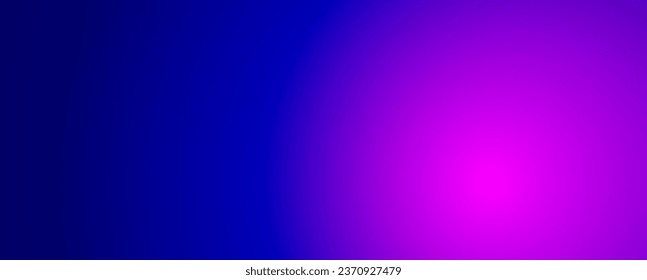 Background with trendy gradient and noise. Purple and pink and dark blue color. Glare from lenses, overlay texture. Vector banner with dust and smooth color transition