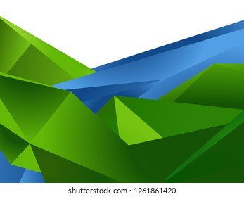 Background triangle concept design for brochure or flyer, abstract vector illustration