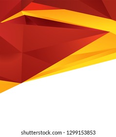 Background triangle concept design for brochure or flyer, abstract vector illustration