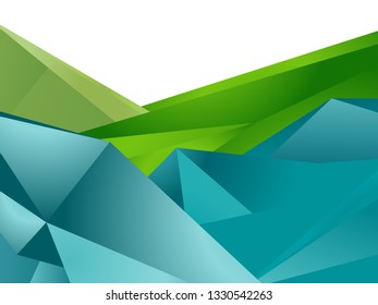 Background triangle concept design for brochure or flyer, abstract vector illustration