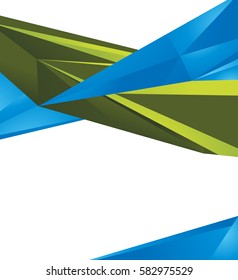 Background triangle concept design for brochure or flyer, abstract vector illustration