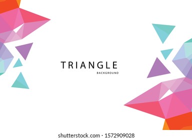 background triangle elegan eps 10