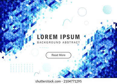 background triangle liquid blue geometric abstract design