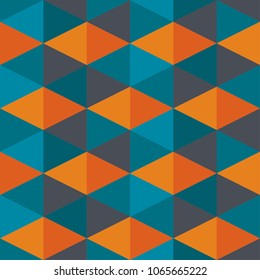 Background Triangle Pixel Pattern Abstract