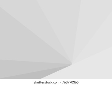 Background of the triangle White Black consists of a folded pattern with a gradient. Design for Your Business