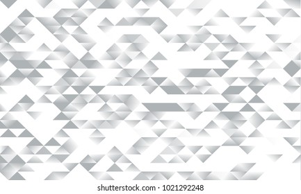 Background of triangles, abstraction is white. Geometric style.