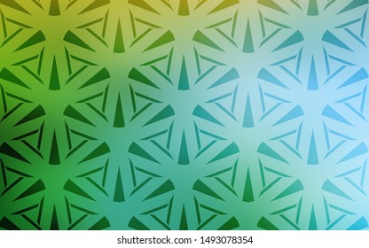  background with triangles. Beautiful illustration with triangles in nature style. Template for wallpapers.