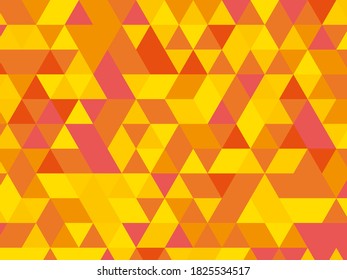Background with triangles, bright geometric pattern. Elegant design for typography, covers, Wallpapers, screenshots. Vector illustration