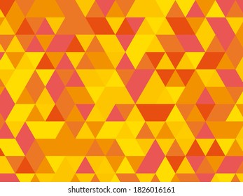 Background with triangles, bright geometric pattern. Elegant design for typography, covers, Wallpapers, screenshots. Vector illustration
