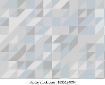 Background with triangles, Gray geometric pattern. Elegant design for typography, covers, Wallpapers, screenshots. Vector illustration