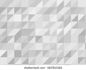 Background with triangles, Gray geometric pattern. Elegant design for typography, covers, Wallpapers, screenshots. Vector illustration