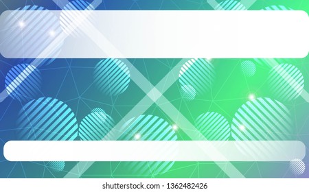 Background in triangles, line, circle, space for text style. For your business, presentation, fashion print. Vector illustration. Light Gradient Abstract Background
