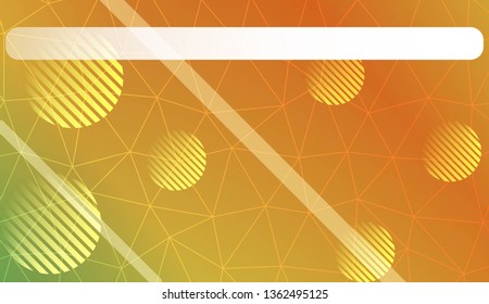 Background in triangles, line, circle, space for text style. For your business, advert, wallpaper. Vector illustration. Creative gradient color