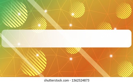 Background in triangles, line, circle, space for text style. For your business, presentation, fashion print. Vector illustration. Light Gradient Abstract Background