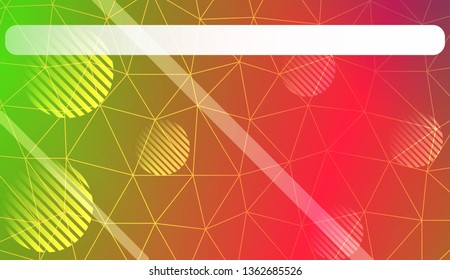 Background in triangles, line, circle, space for text style. For your business, presentation, fashion print. Vector illustration. Light Gradient Abstract Background
