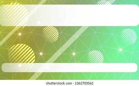 Background in triangles, line, circle, space for text style. For your business, presentation, fashion print. Vector illustration. Light Gradient Abstract Background