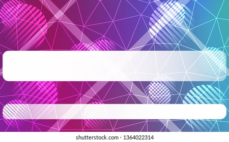 Background in triangles, line, circle, space for text style. For your business, advert, wallpaper. Vector illustration. Creative gradient color