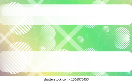 Background in triangles, line, circle, space for text style. For your business, presentation, fashion print. Vector illustration. Light Gradient Abstract Background