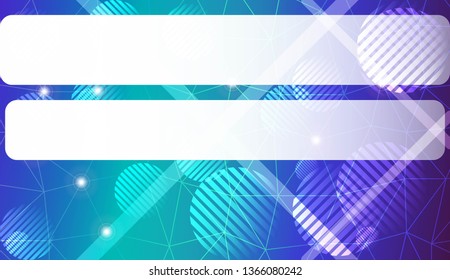 Background in triangles, line, circle, space for text style. For your business, presentation, fashion print. Vector illustration. Light Gradient Abstract Background