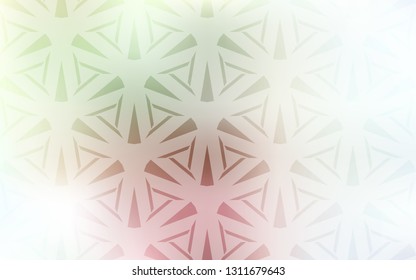  background with triangles. Modern abstract illustration with colorful triangles. Template for wallpapers.