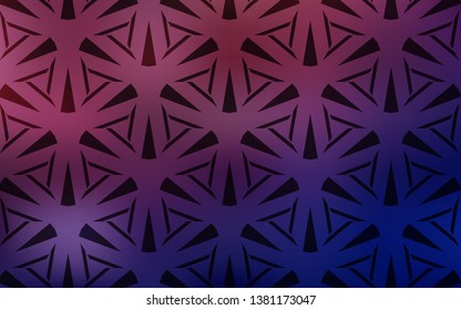  background with triangles. Modern abstract illustration with colorful triangles. Template for wallpapers.