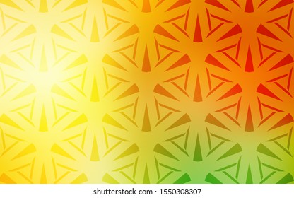  background with triangles. Modern abstract illustration with colorful triangles. Pattern for websites.