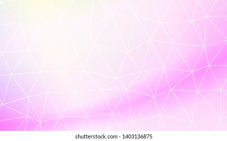 Background with triangles. Modern design for you business, project. Vector illustration. Pastel gradient color