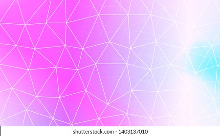 Background with triangles. Modern design for you business, project. Vector illustration. Pastel gradient color