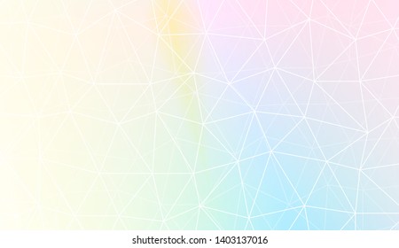 Background with triangles. Modern design for you business, project. Vector illustration. Pastel gradient color
