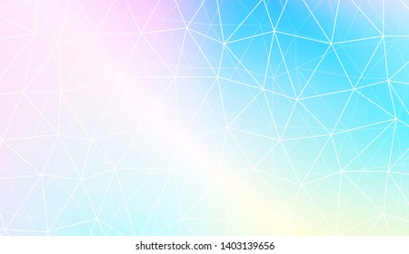Background with triangles. Modern design for you business, project. Vector illustration. Pastel gradient color