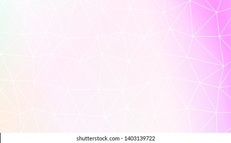 Background with triangles. Modern design for you business, project. Vector illustration. Pastel gradient color
