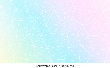 Background with triangles. Modern design for you business, project. Vector illustration. Pastel gradient color