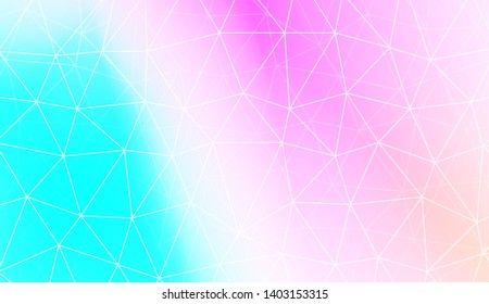 Background with triangles. Modern design for you business, project. Vector illustration. Pastel gradient color