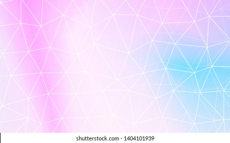 Background with triangles. Modern design for you business, project. Vector illustration. Pastel gradient color