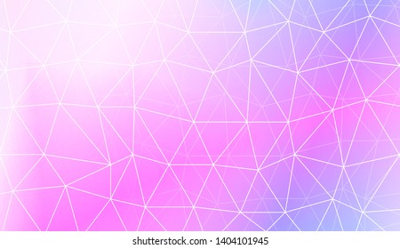Background with triangles. Modern design for you business, project. Vector illustration. Pastel gradient color