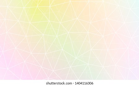 Background with triangles. Modern design for you business, project. Vector illustration. Pastel gradient color