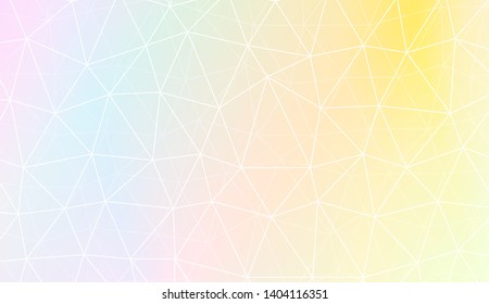 Background with triangles. Modern design for you business, project. Vector illustration. Pastel gradient color