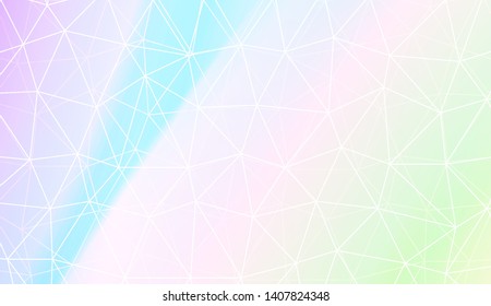 Background with triangles. Modern design for you business, project. Vector illustration. Pastel gradient color