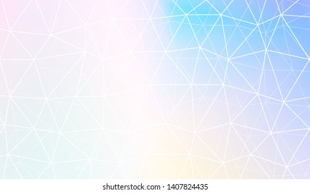 Background with triangles. Modern design for you business, project. Vector illustration. Pastel gradient color