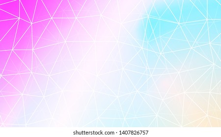 Background with triangles. Modern design for you business, project. Vector illustration. Pastel gradient color