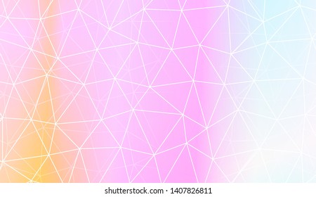Background with triangles. Modern design for you business, project. Vector illustration. Pastel gradient color